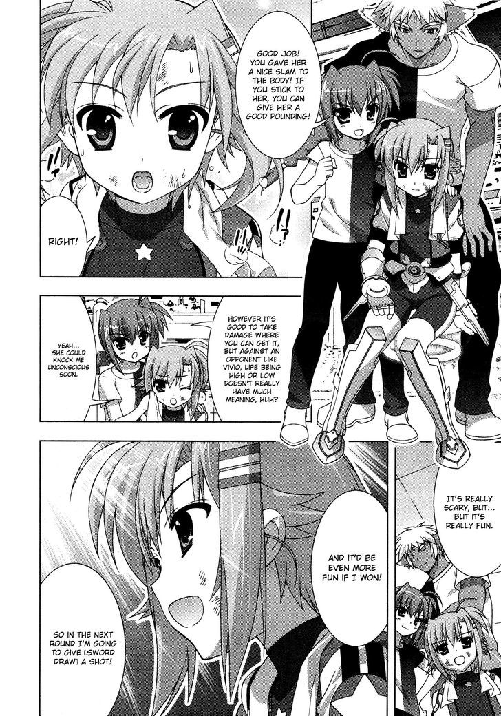 Mahou Shoujo Lyrical Nanoha Vivid Chapter 33 page 10 - Chapter 33 : Moment of Defense