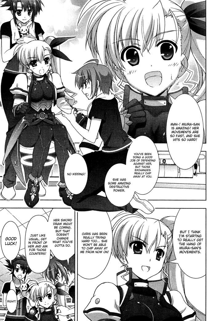 Mahou Shoujo Lyrical Nanoha Vivid Chapter 33 page 11 - Chapter 33 : Moment of Defense