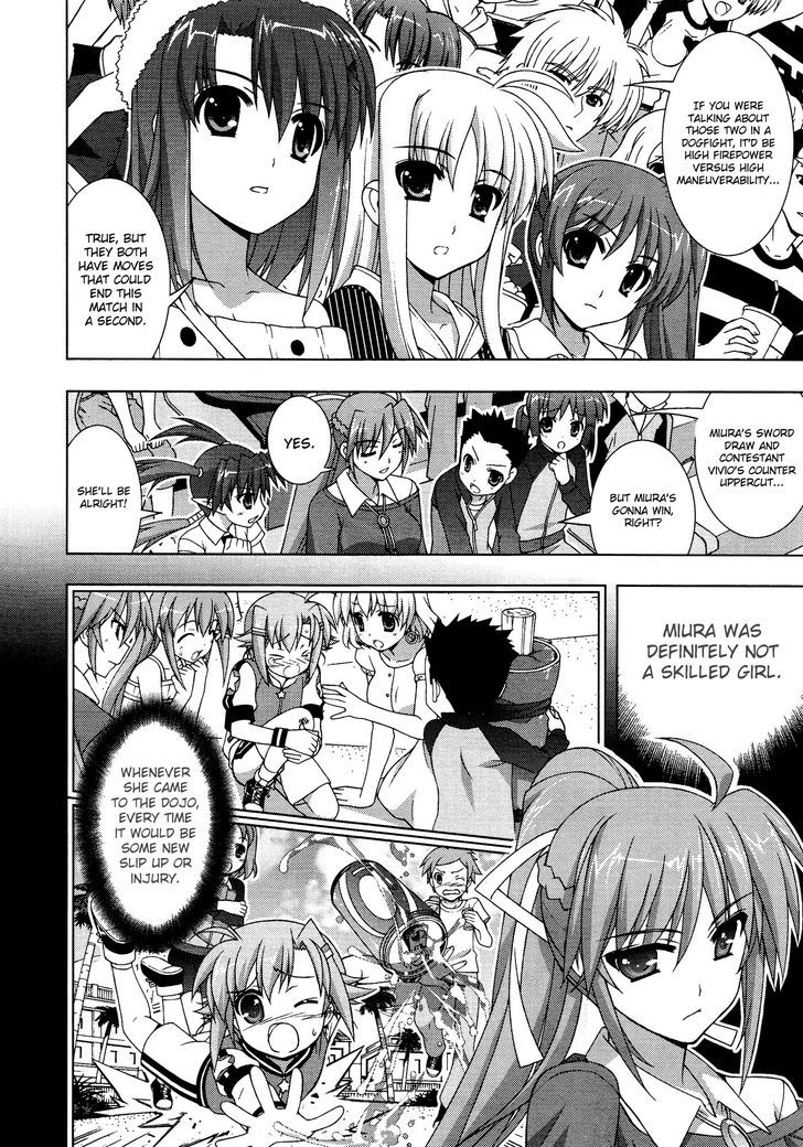 Mahou Shoujo Lyrical Nanoha Vivid Chapter 33 page 12 - Chapter 33 : Moment of Defense