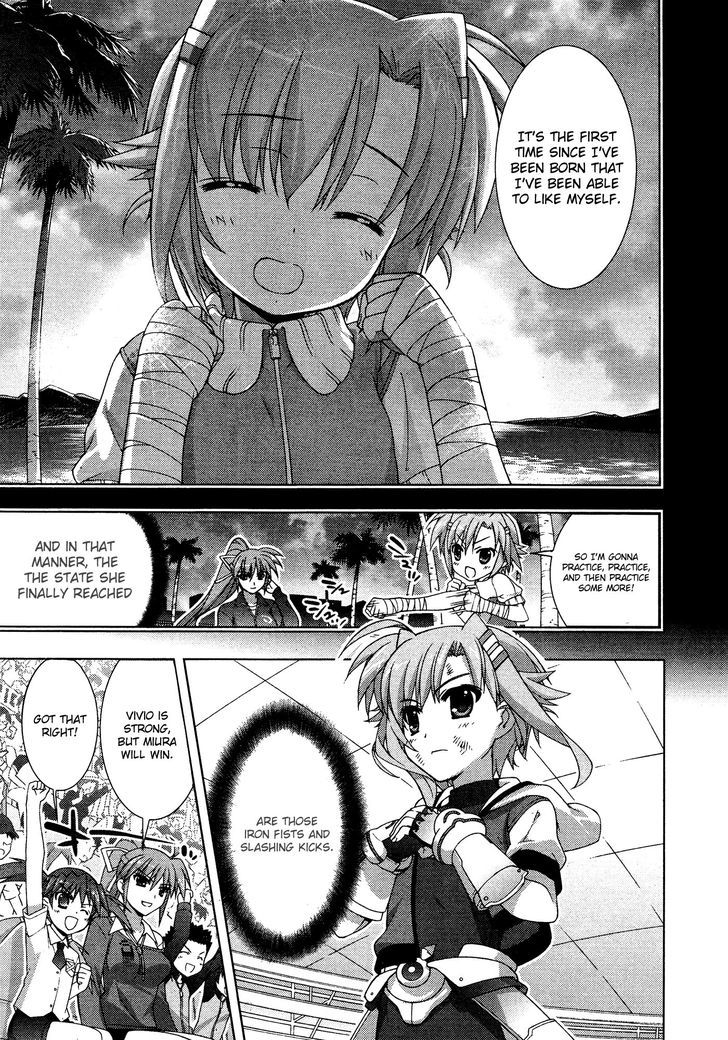 Mahou Shoujo Lyrical Nanoha Vivid Chapter 33 page 15 - Chapter 33 : Moment of Defense