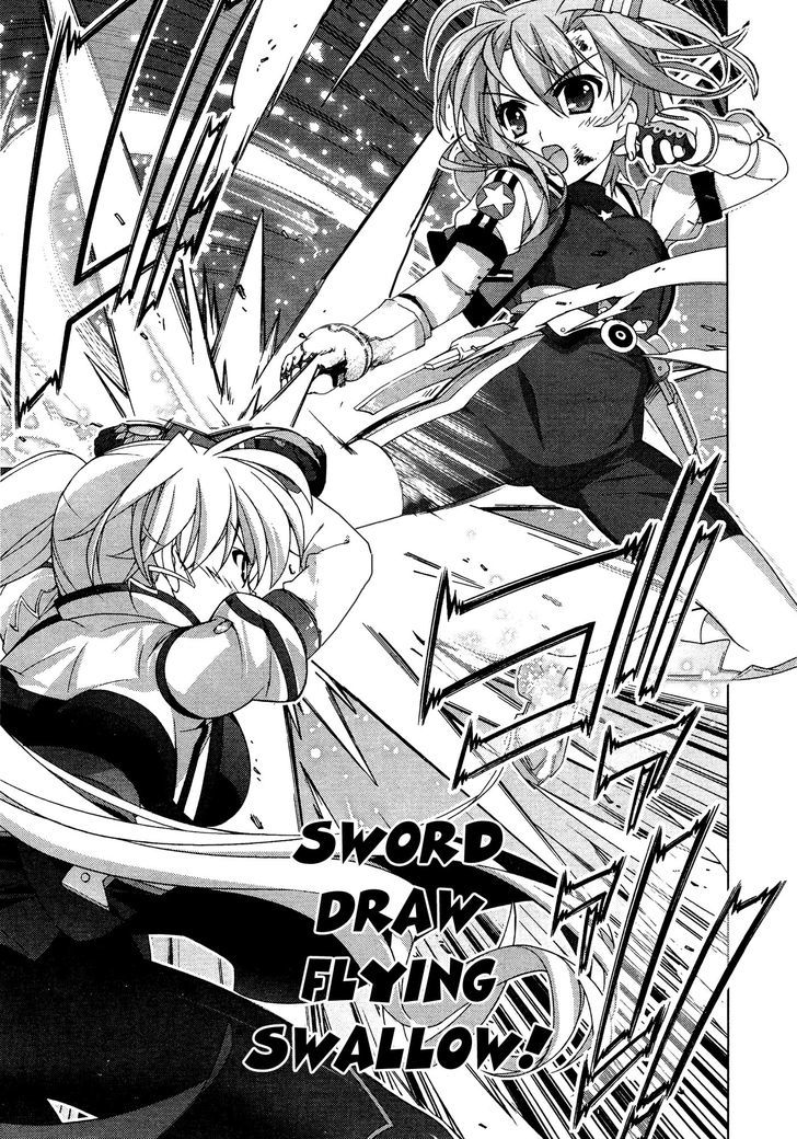 Mahou Shoujo Lyrical Nanoha Vivid Chapter 33 page 19 - Chapter 33 : Moment of Defense