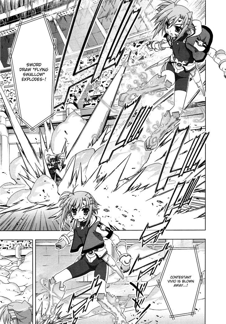 Mahou Shoujo Lyrical Nanoha Vivid Chapter 33 page 21 - Chapter 33 : Moment of Defense