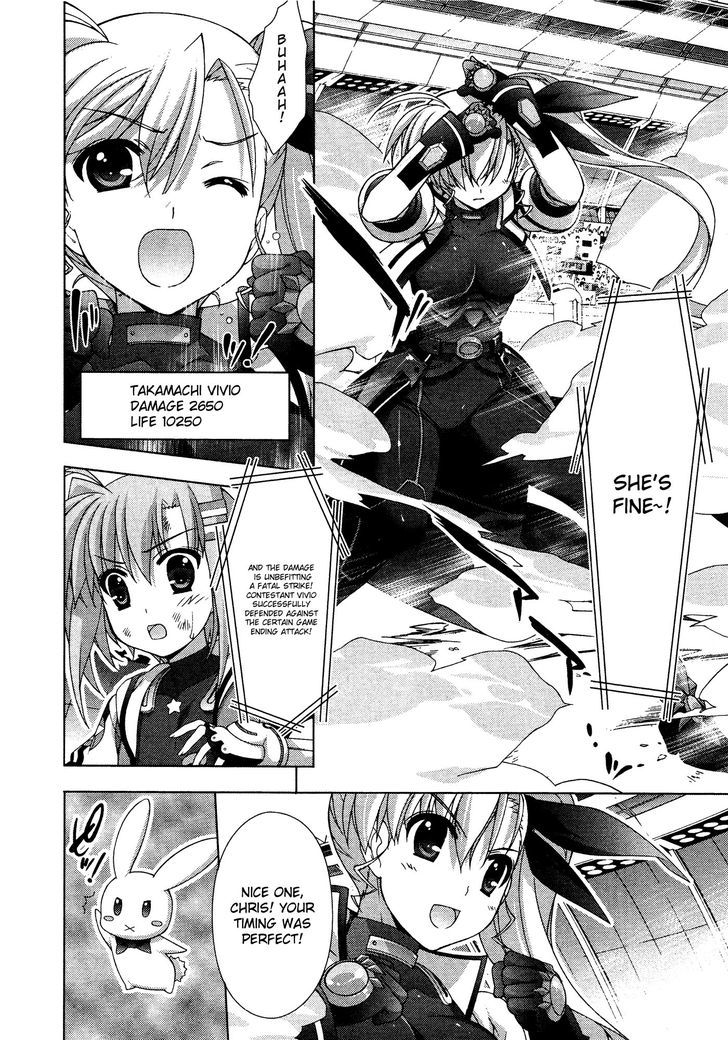 Mahou Shoujo Lyrical Nanoha Vivid Chapter 33 page 22 - Chapter 33 : Moment of Defense