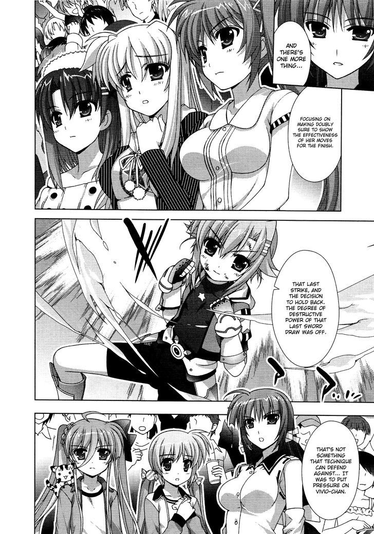 Mahou Shoujo Lyrical Nanoha Vivid Chapter 33 page 28 - Chapter 33 : Moment of Defense