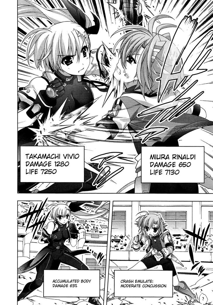 Mahou Shoujo Lyrical Nanoha Vivid Chapter 33 page 8 - Chapter 33 : Moment of Defense