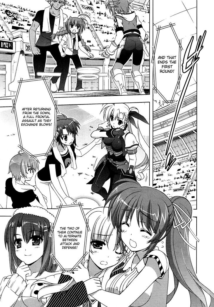 Mahou Shoujo Lyrical Nanoha Vivid Chapter 33 page 9 - Chapter 33 : Moment of Defense