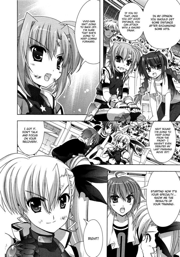 Mahou Shoujo Lyrical Nanoha Vivid Chapter 34 page 22 - Chapter 34 : Strike Arts Competitors!