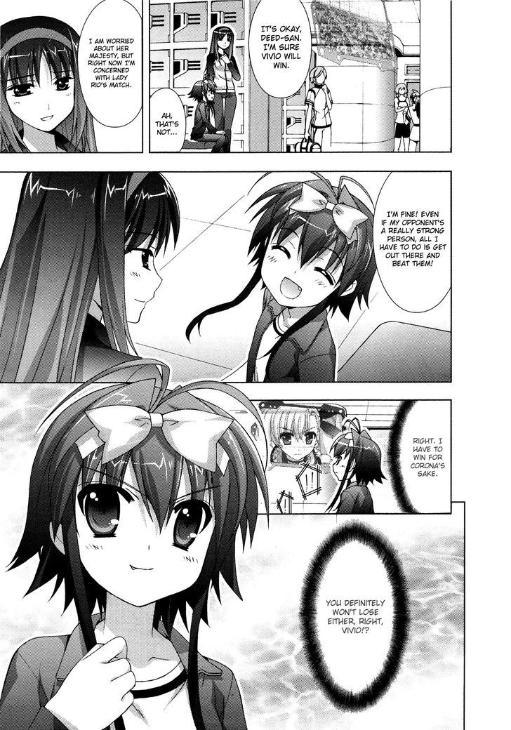 Mahou Shoujo Lyrical Nanoha Vivid Chapter 34 page 25 - Chapter 34 : Strike Arts Competitors!
