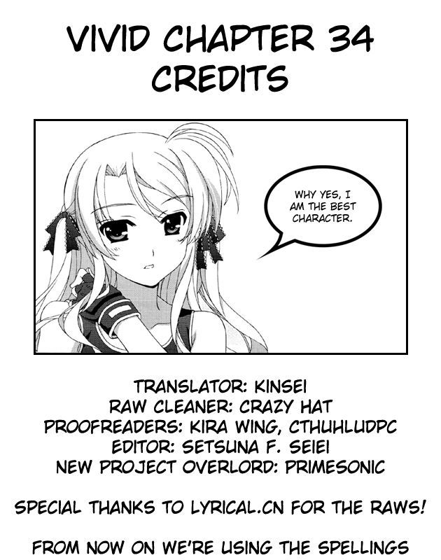 Mahou Shoujo Lyrical Nanoha Vivid Chapter 34 page 30 - Chapter 34 : Strike Arts Competitors!