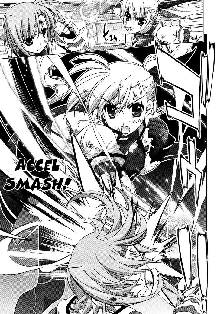 Mahou Shoujo Lyrical Nanoha Vivid Chapter 35 page 10 - Chapter 35 : Hitting VS Downing