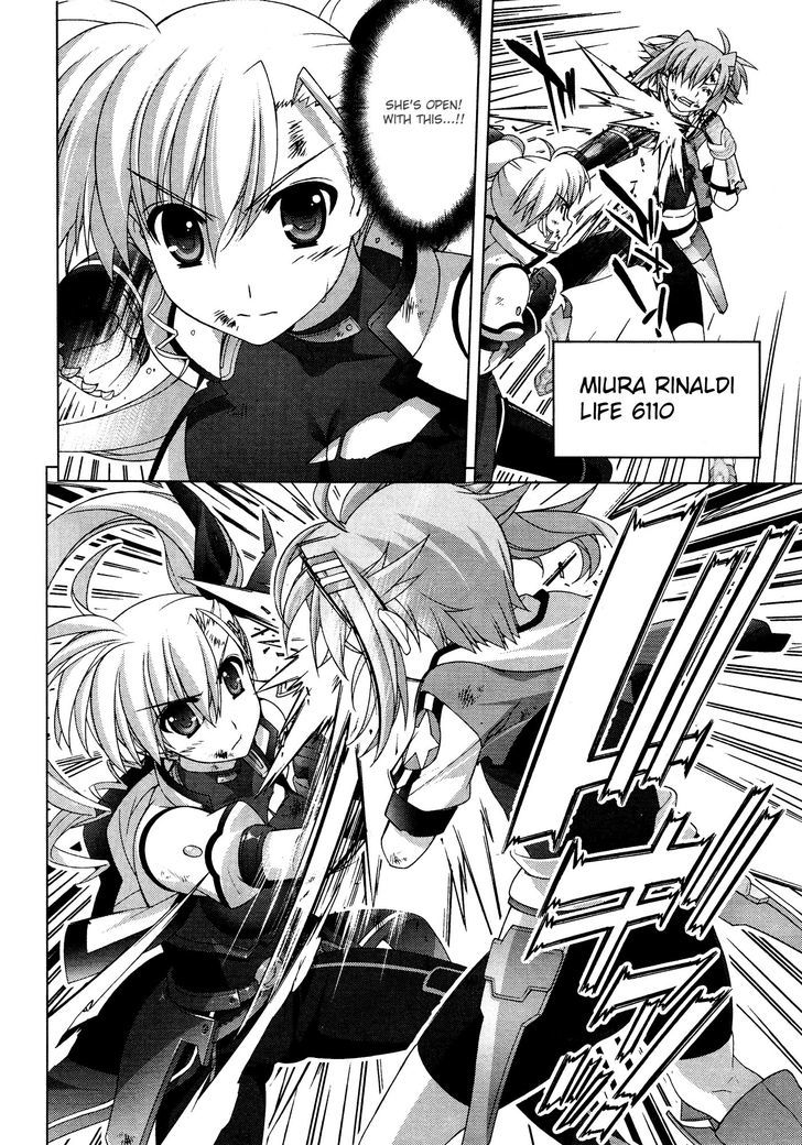 Mahou Shoujo Lyrical Nanoha Vivid Chapter 35 page 13 - Chapter 35 : Hitting VS Downing