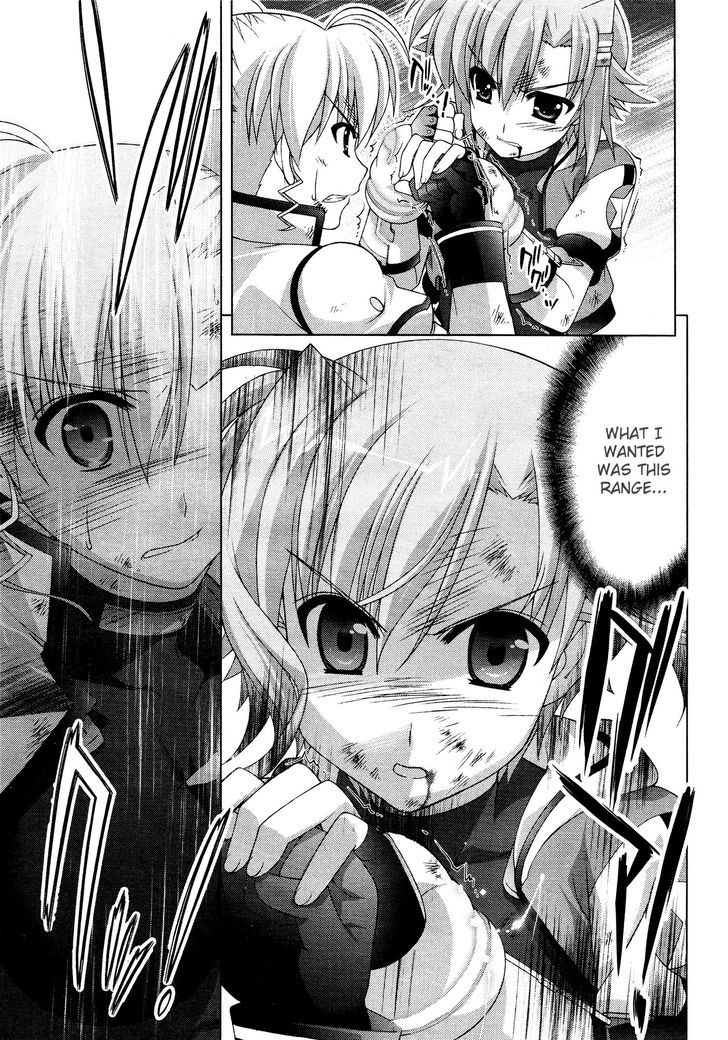 Mahou Shoujo Lyrical Nanoha Vivid Chapter 35 page 14 - Chapter 35 : Hitting VS Downing