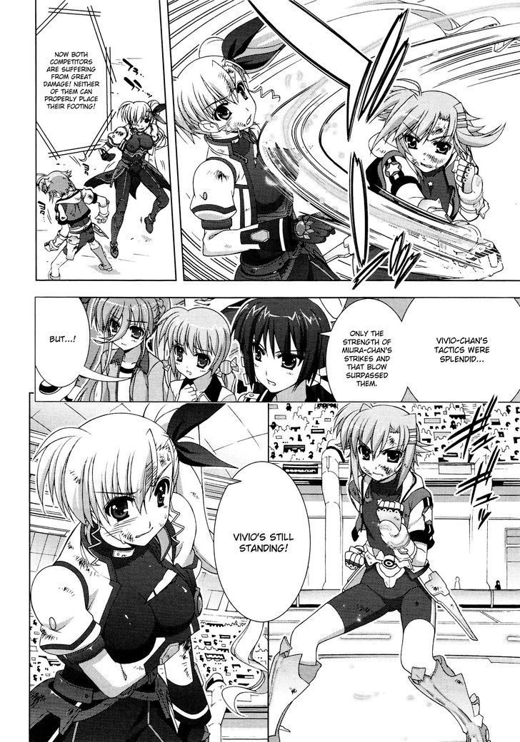 Mahou Shoujo Lyrical Nanoha Vivid Chapter 35 page 17 - Chapter 35 : Hitting VS Downing