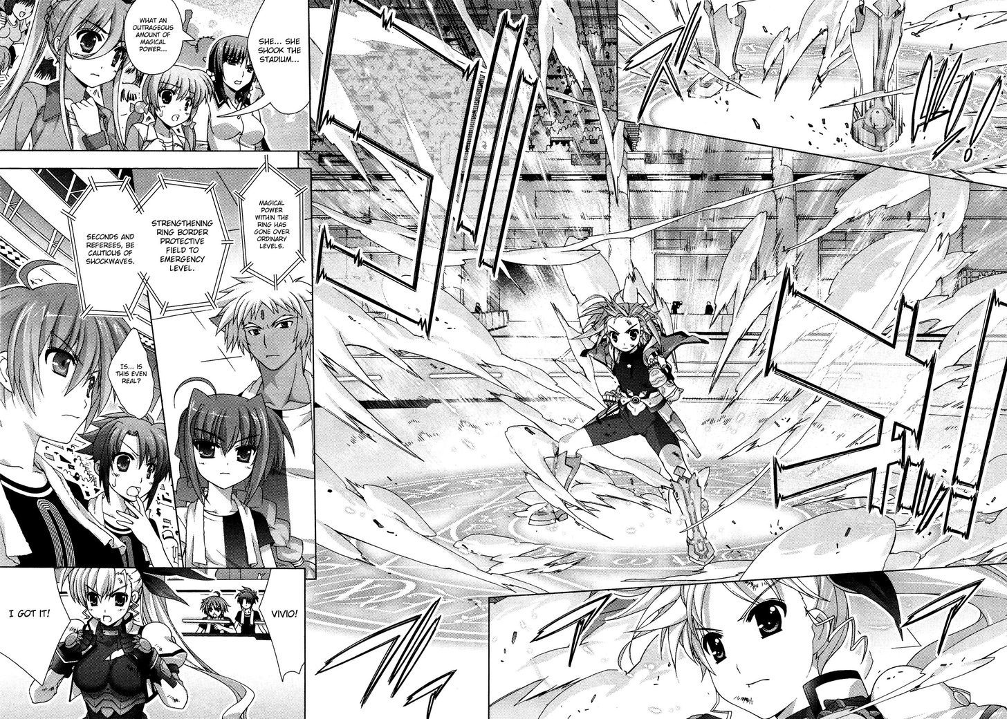 Mahou Shoujo Lyrical Nanoha Vivid Chapter 35 page 2 - Chapter 35 : Hitting VS Downing