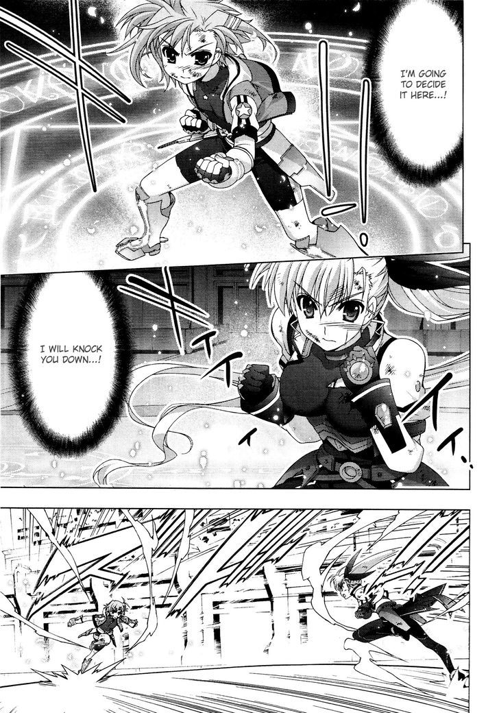 Mahou Shoujo Lyrical Nanoha Vivid Chapter 35 page 20 - Chapter 35 : Hitting VS Downing