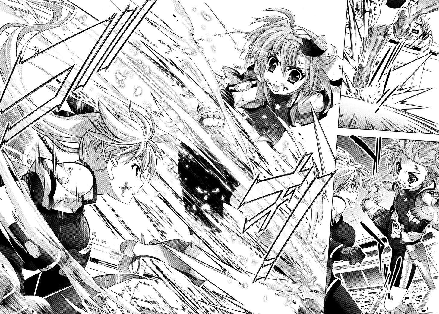 Mahou Shoujo Lyrical Nanoha Vivid Chapter 35 page 21 - Chapter 35 : Hitting VS Downing