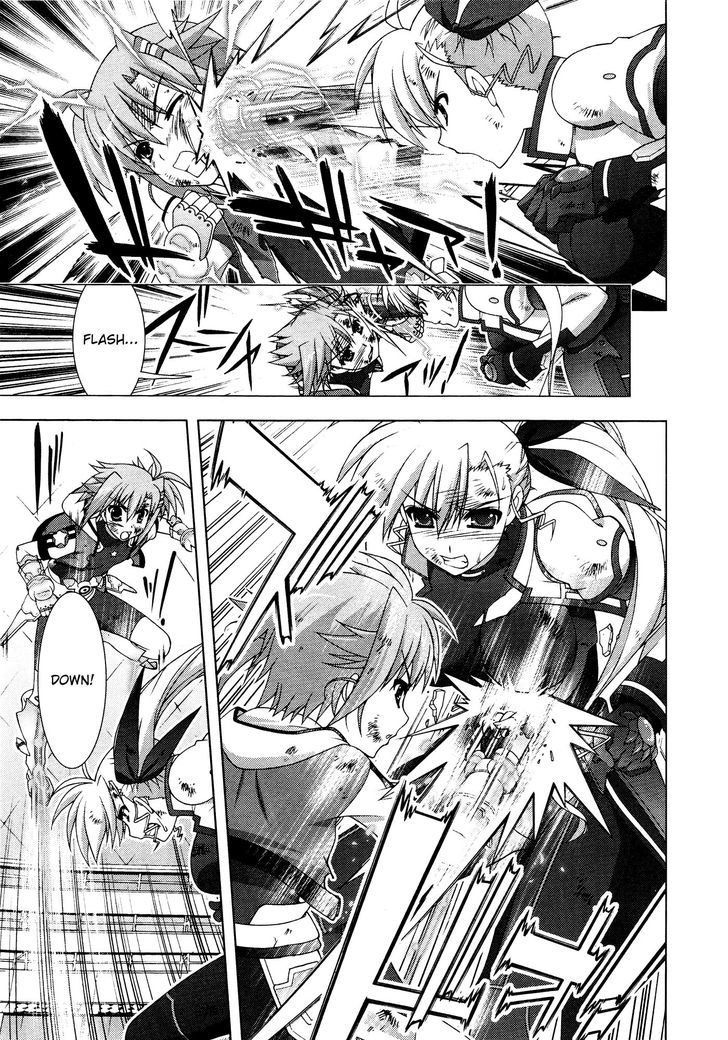 Mahou Shoujo Lyrical Nanoha Vivid Chapter 35 page 23 - Chapter 35 : Hitting VS Downing
