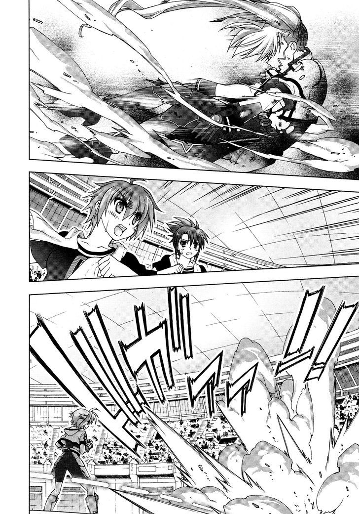 Mahou Shoujo Lyrical Nanoha Vivid Chapter 35 page 25 - Chapter 35 : Hitting VS Downing