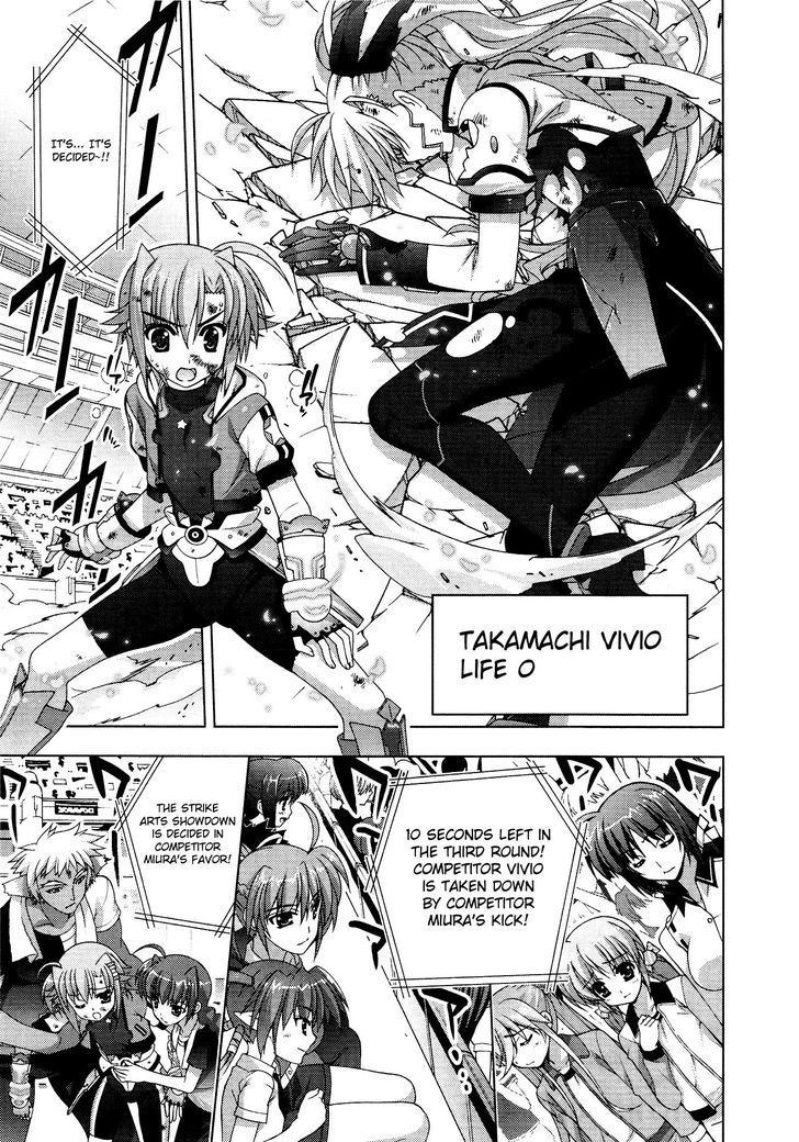 Mahou Shoujo Lyrical Nanoha Vivid Chapter 35 page 26 - Chapter 35 : Hitting VS Downing