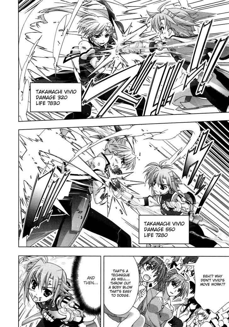 Mahou Shoujo Lyrical Nanoha Vivid Chapter 35 page 7 - Chapter 35 : Hitting VS Downing