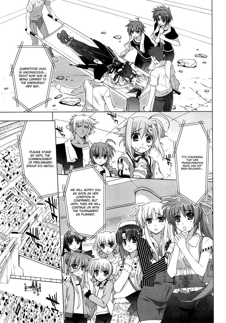 Mahou Shoujo Lyrical Nanoha Vivid Chapter 36 page 1 - Chapter 36 : Power of Dream