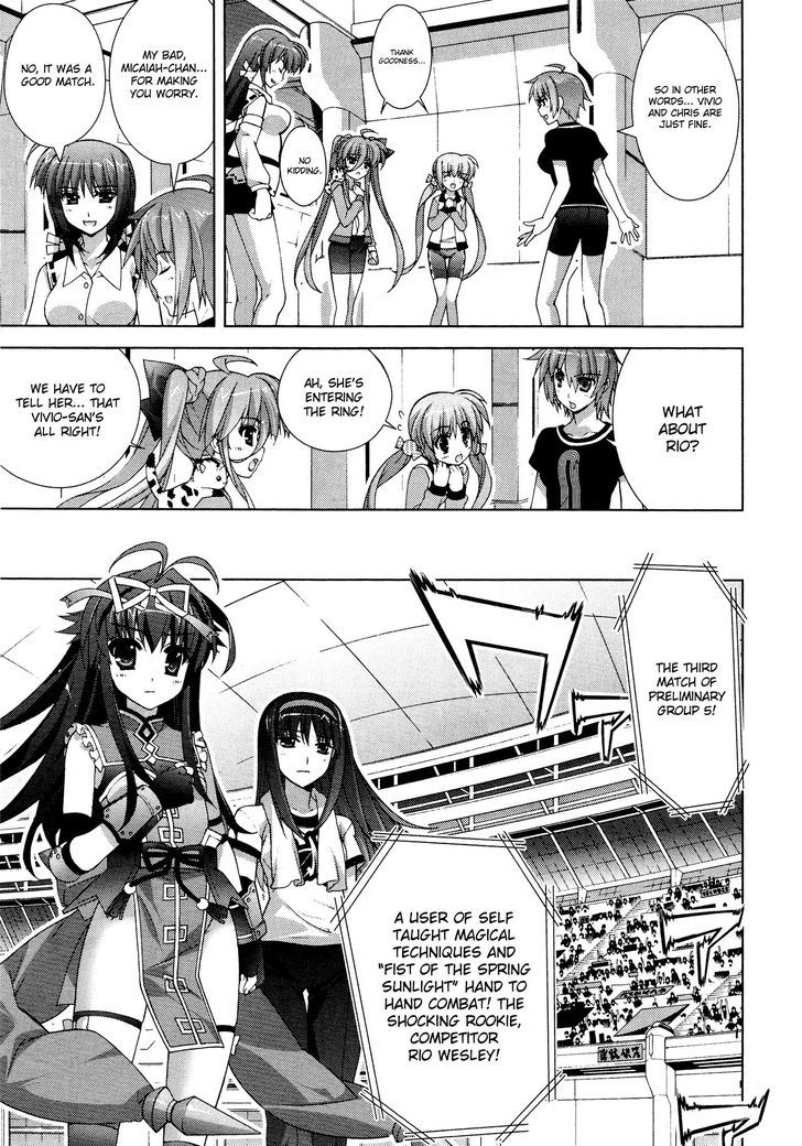 Mahou Shoujo Lyrical Nanoha Vivid Chapter 36 page 11 - Chapter 36 : Power of Dream