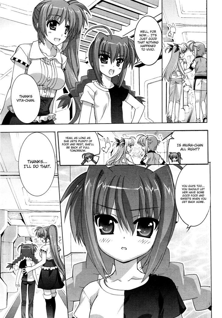 Mahou Shoujo Lyrical Nanoha Vivid Chapter 36 page 21 - Chapter 36 : Power of Dream
