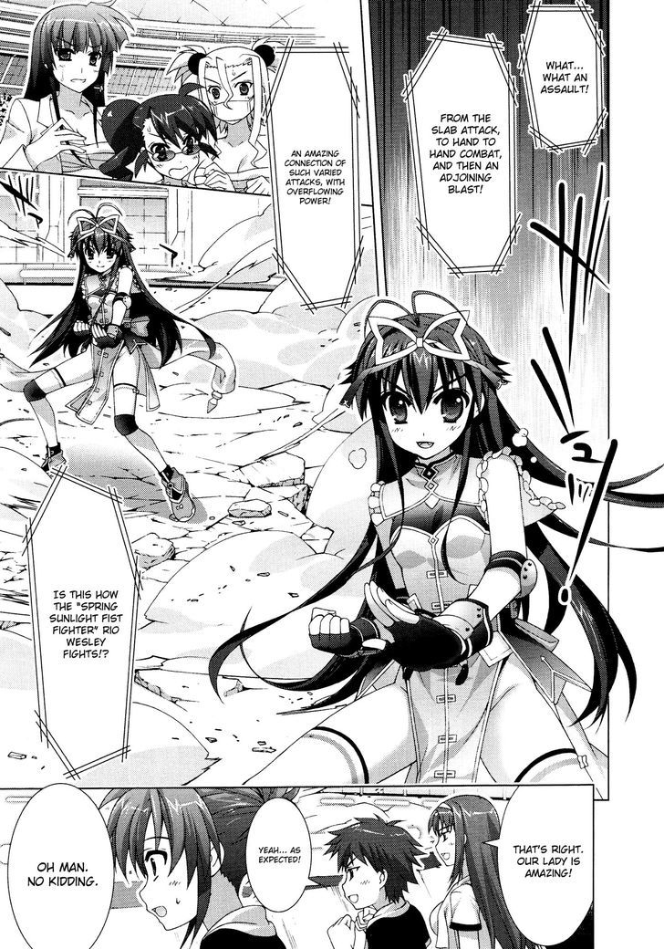 Mahou Shoujo Lyrical Nanoha Vivid Chapter 37 page 12 - Chapter 37 : Red Hawk