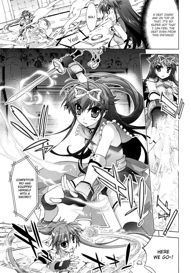 Mahou Shoujo Lyrical Nanoha Vivid Chapter 37 page 16 - Chapter 37 : Red Hawk