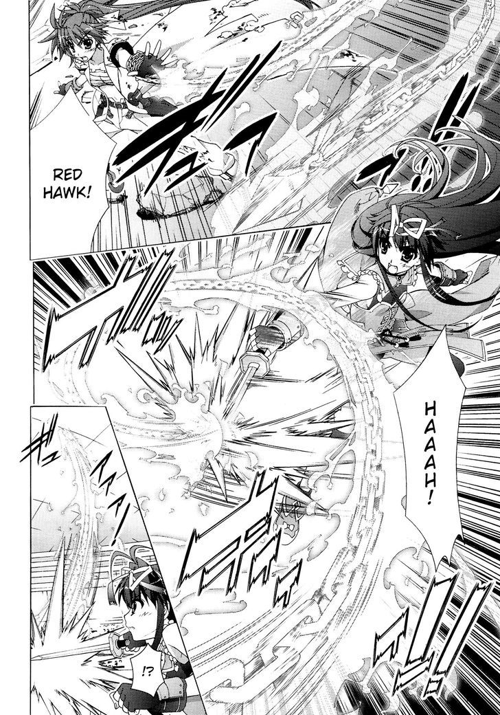Mahou Shoujo Lyrical Nanoha Vivid Chapter 37 page 17 - Chapter 37 : Red Hawk