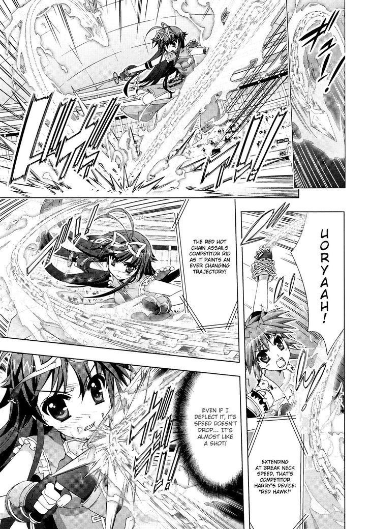 Mahou Shoujo Lyrical Nanoha Vivid Chapter 37 page 18 - Chapter 37 : Red Hawk