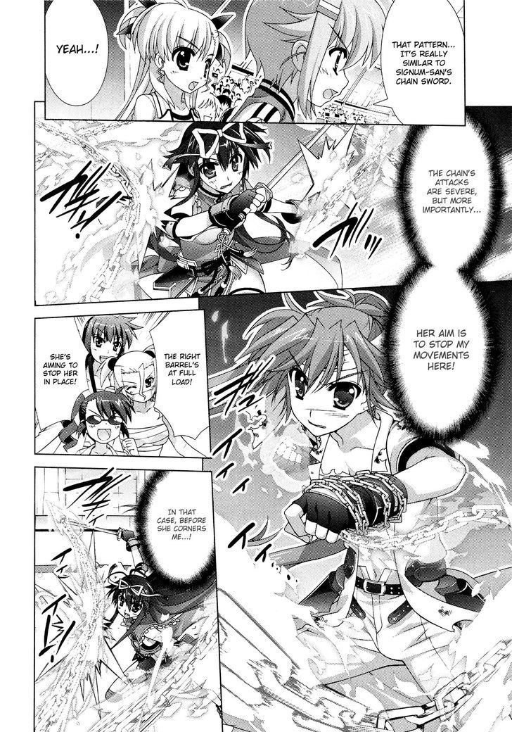 Mahou Shoujo Lyrical Nanoha Vivid Chapter 37 page 19 - Chapter 37 : Red Hawk