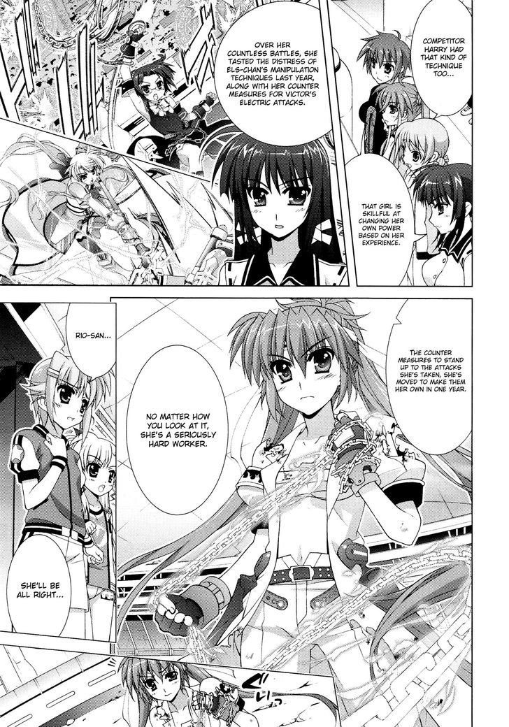 Mahou Shoujo Lyrical Nanoha Vivid Chapter 37 page 26 - Chapter 37 : Red Hawk