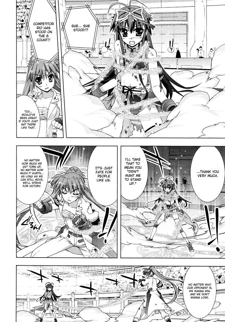 Mahou Shoujo Lyrical Nanoha Vivid Chapter 37 page 27 - Chapter 37 : Red Hawk
