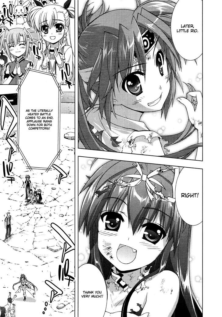 Mahou Shoujo Lyrical Nanoha Vivid Chapter 38 page 22 - Chapter 38 : Direction of Passion