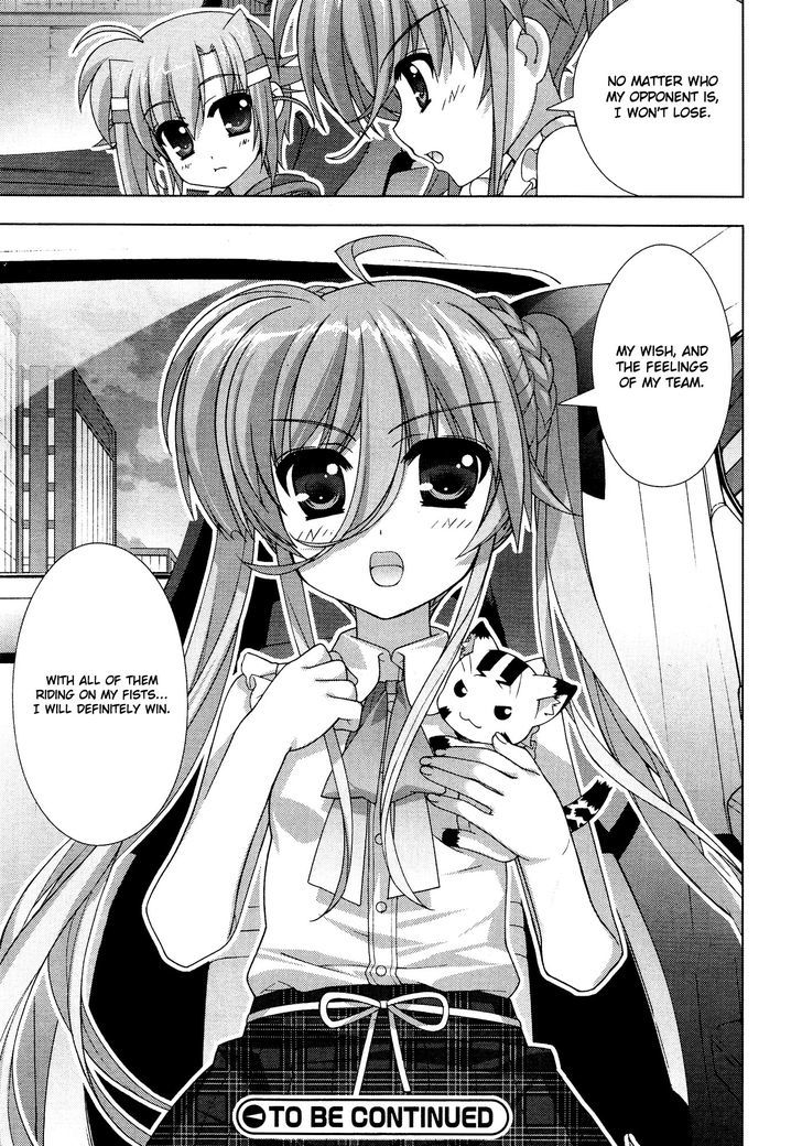 Mahou Shoujo Lyrical Nanoha Vivid Chapter 38 page 28 - Chapter 38 : Direction of Passion