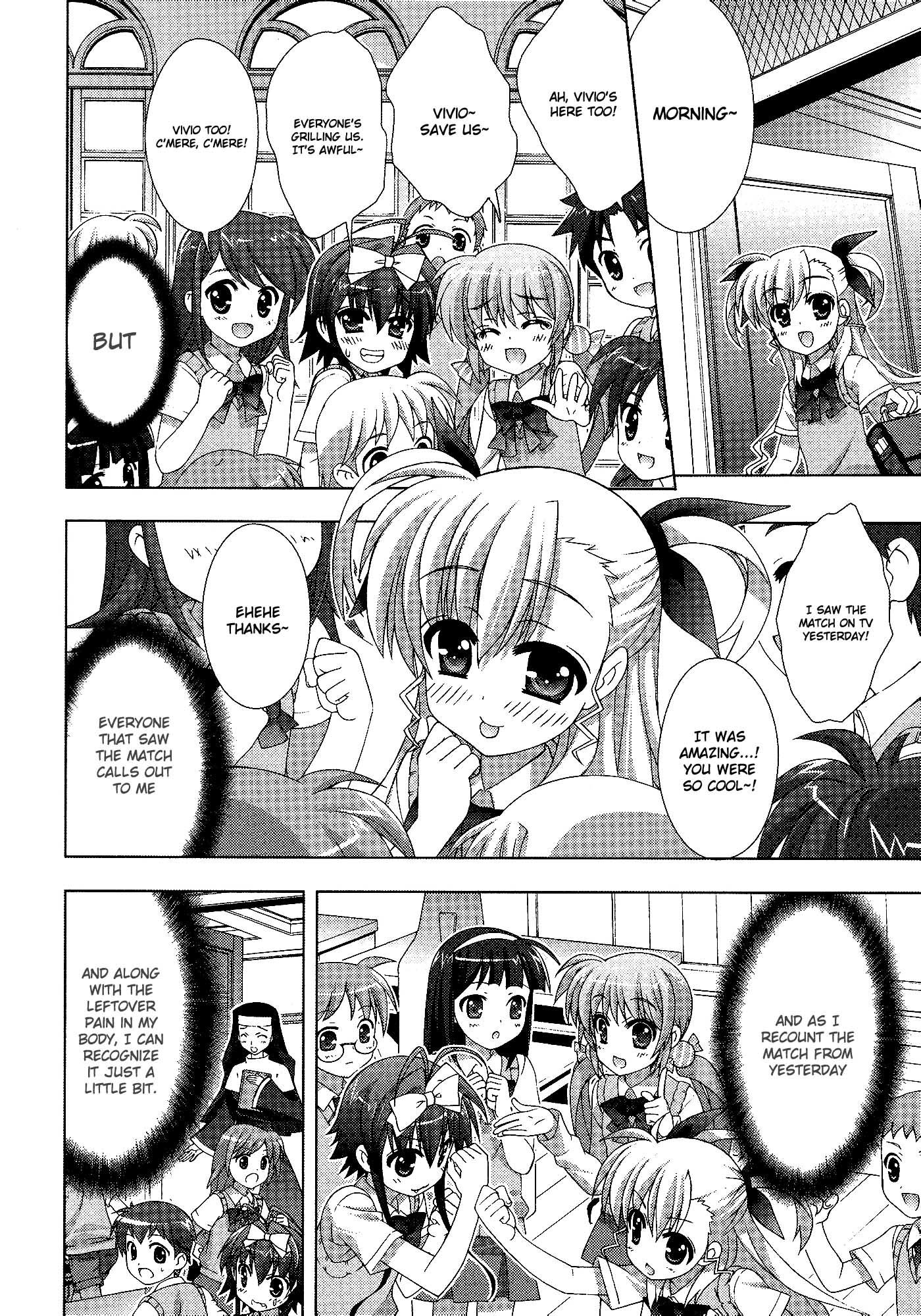 Mahou Shoujo Lyrical Nanoha Vivid Chapter 39 page 10 - Chapter 39 : More Than Yesterday, More Than Today!