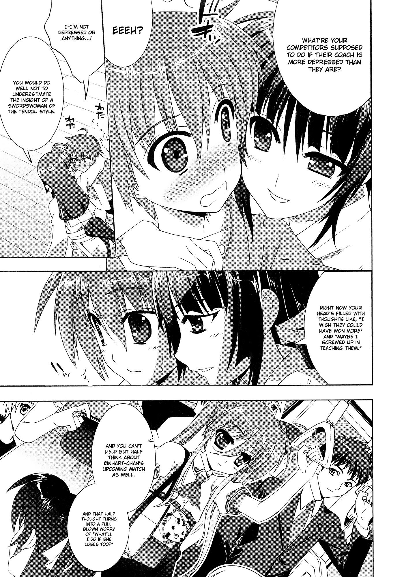Mahou Shoujo Lyrical Nanoha Vivid Chapter 39 page 13 - Chapter 39 : More Than Yesterday, More Than Today!