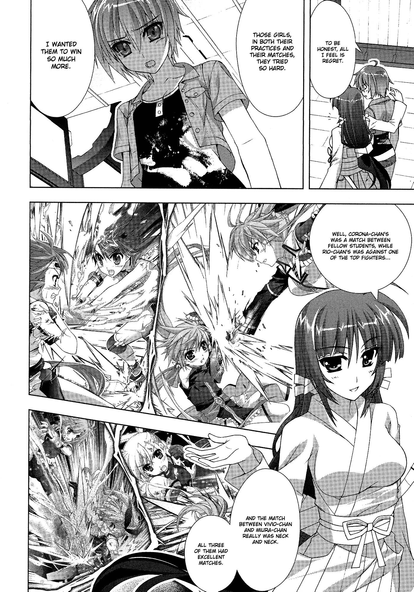 Mahou Shoujo Lyrical Nanoha Vivid Chapter 39 page 14 - Chapter 39 : More Than Yesterday, More Than Today!