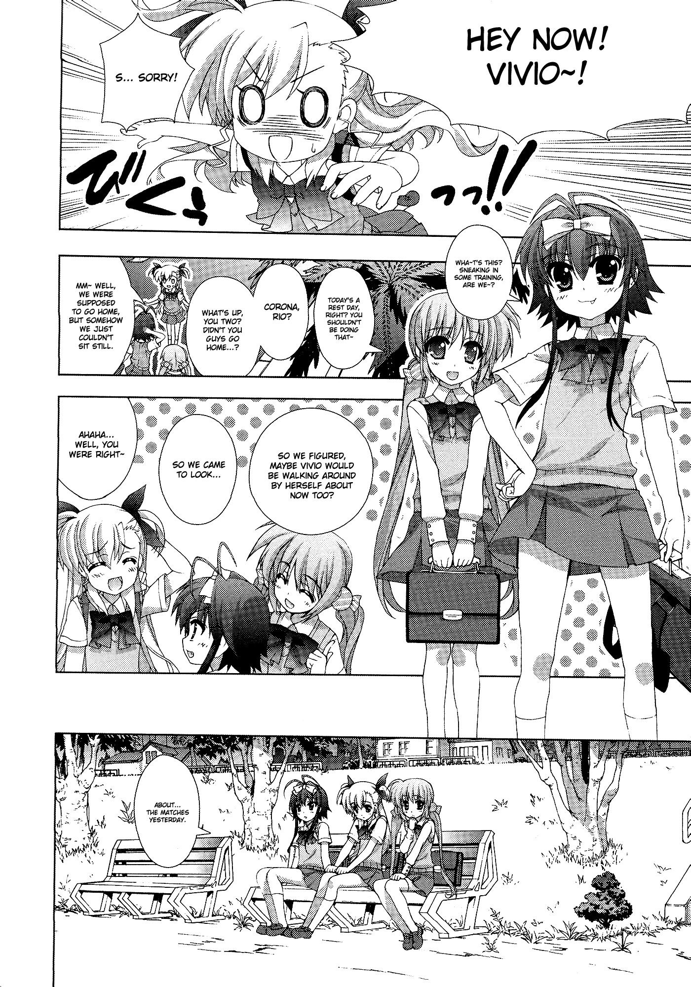 Mahou Shoujo Lyrical Nanoha Vivid Chapter 39 page 20 - Chapter 39 : More Than Yesterday, More Than Today!