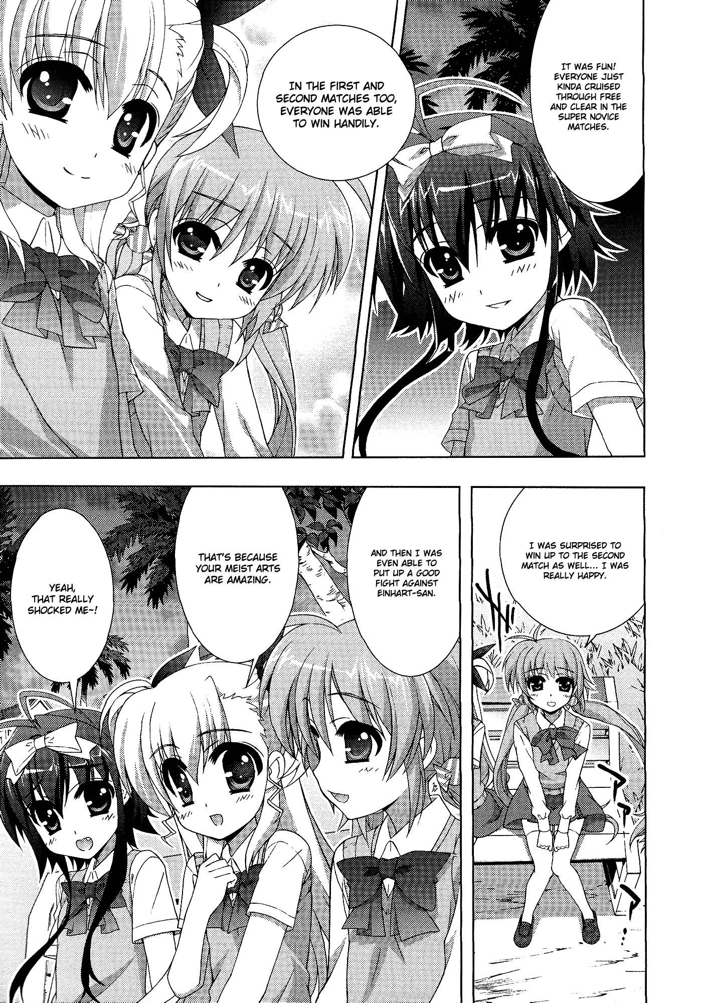 Mahou Shoujo Lyrical Nanoha Vivid Chapter 39 page 21 - Chapter 39 : More Than Yesterday, More Than Today!