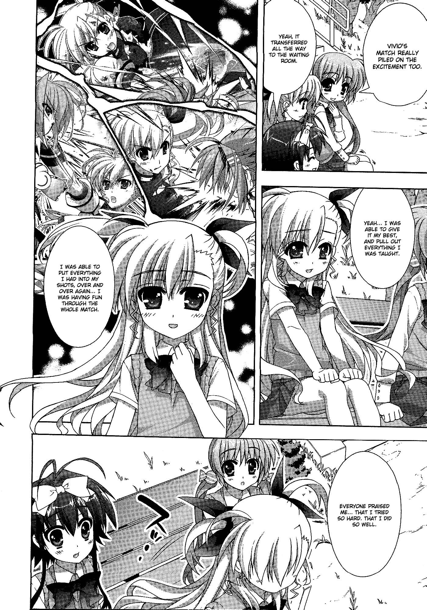 Mahou Shoujo Lyrical Nanoha Vivid Chapter 39 page 22 - Chapter 39 : More Than Yesterday, More Than Today!