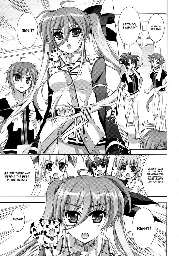 Mahou Shoujo Lyrical Nanoha Vivid Chapter 40 page 11 - Chapter 40 : The Fourth Round's Prime Match