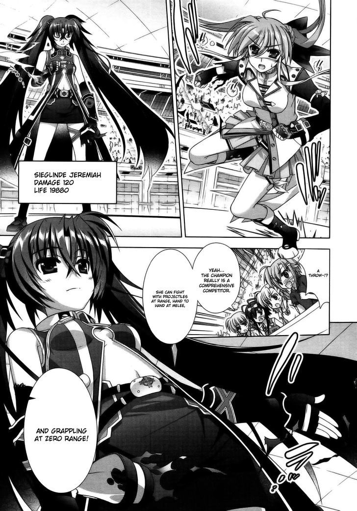 Mahou Shoujo Lyrical Nanoha Vivid Chapter 40 page 25 - Chapter 40 : The Fourth Round's Prime Match
