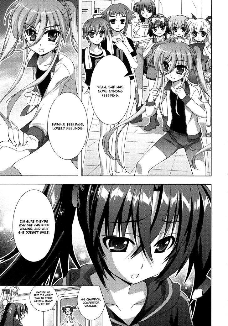 Mahou Shoujo Lyrical Nanoha Vivid Chapter 40 page 9 - Chapter 40 : The Fourth Round's Prime Match