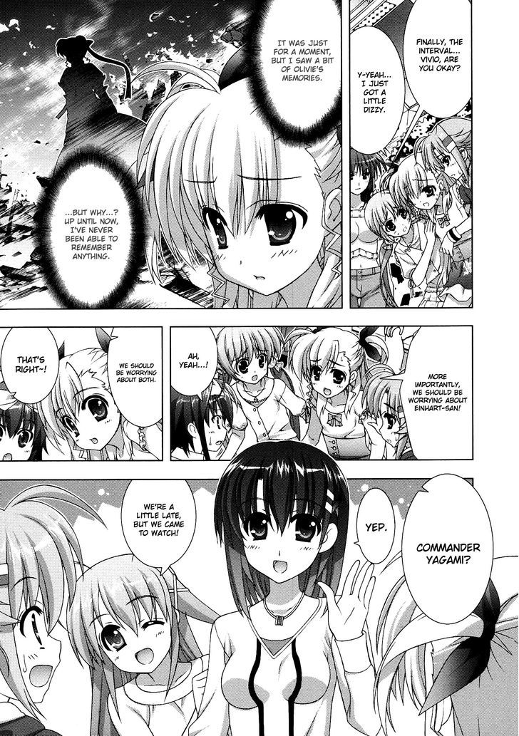 Mahou Shoujo Lyrical Nanoha Vivid Chapter 42 page 15 - Chapter 42 : Binding Chains