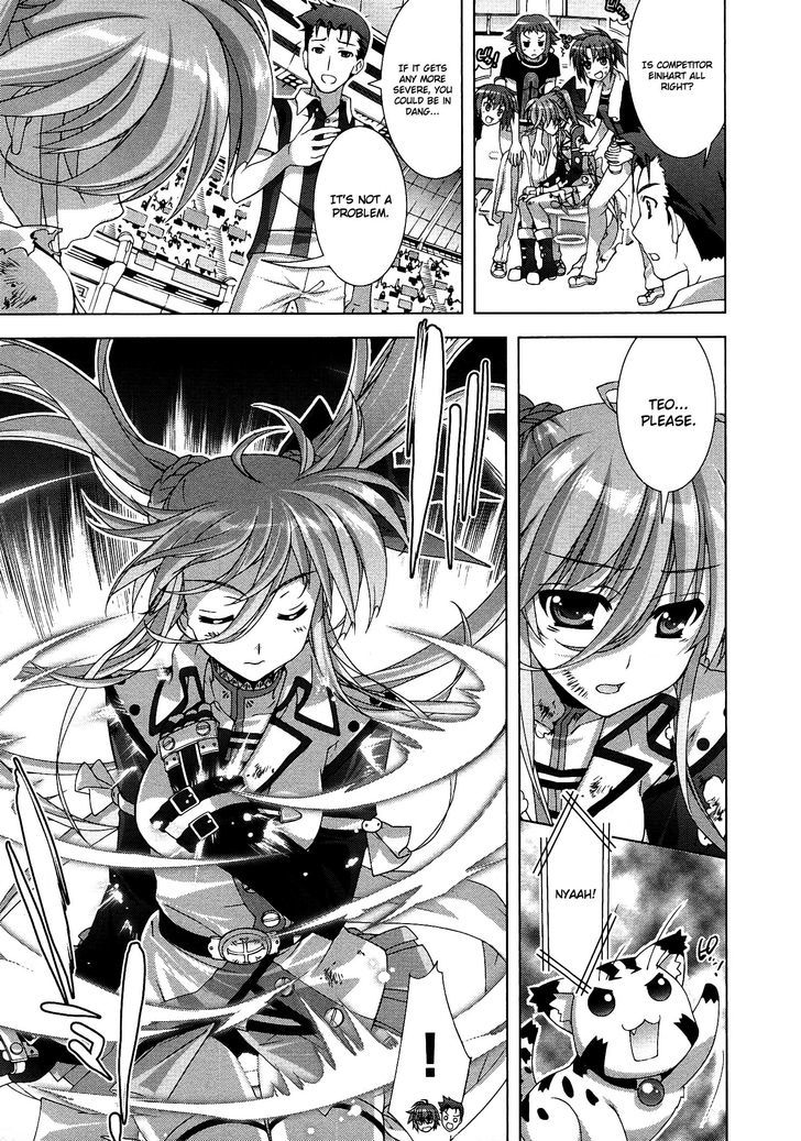 Mahou Shoujo Lyrical Nanoha Vivid Chapter 42 page 17 - Chapter 42 : Binding Chains