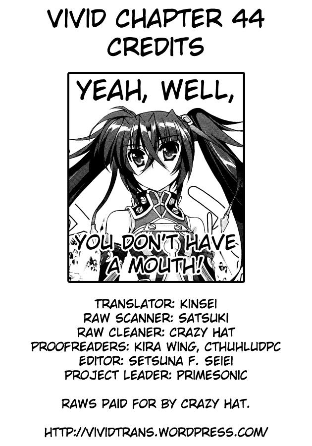 Mahou Shoujo Lyrical Nanoha Vivid Chapter 44 page 29 - Chapter 44 : Quintessence