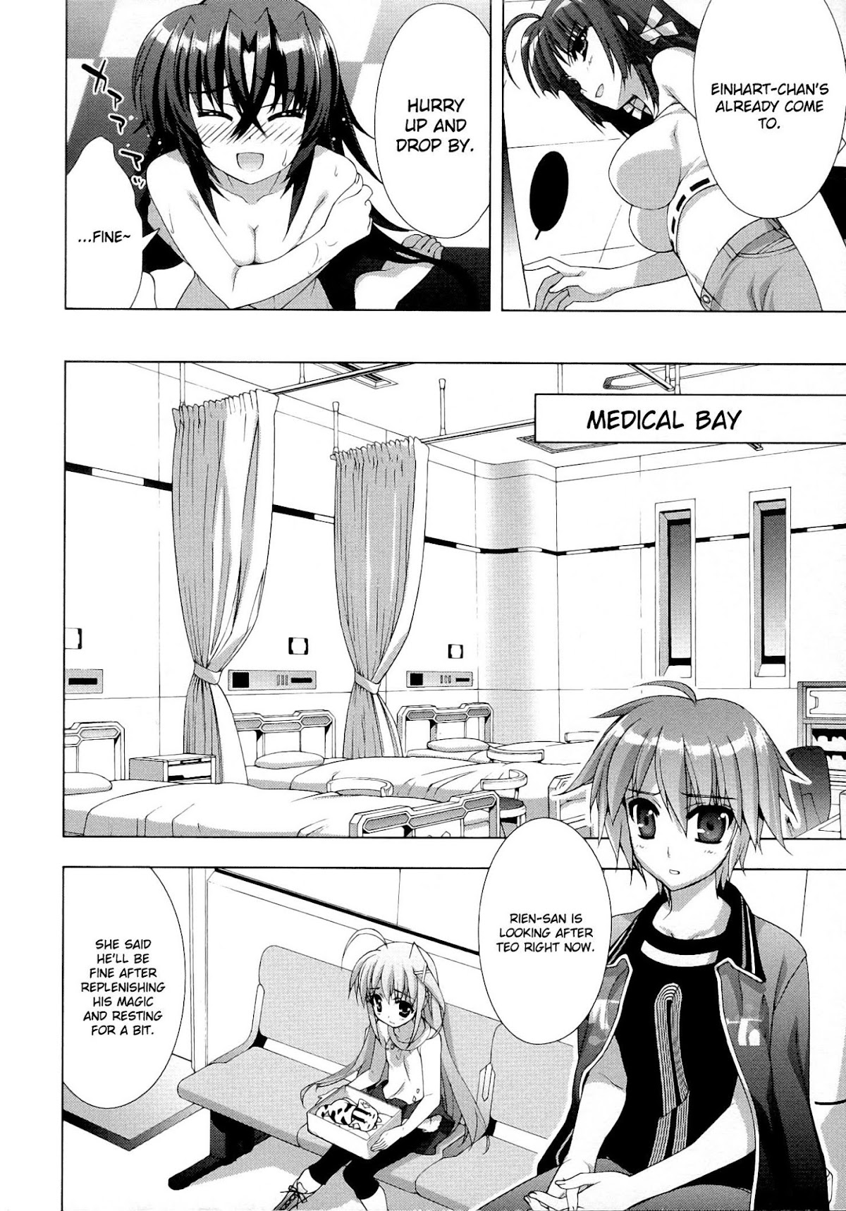 Mahou Shoujo Lyrical Nanoha Vivid Chapter 45 page 15 - Chapter 45 : Chance Meeting of Descendants