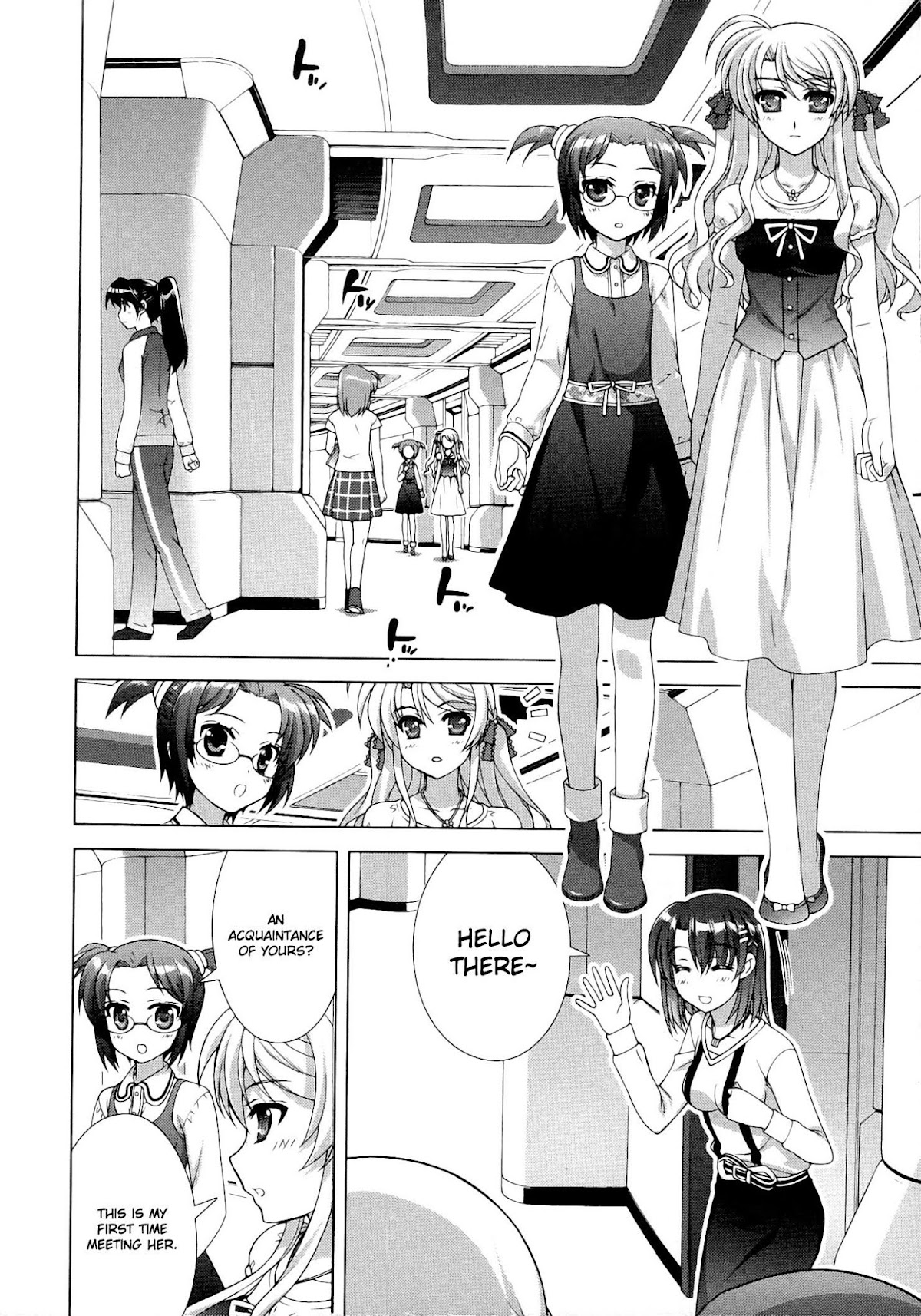 Mahou Shoujo Lyrical Nanoha Vivid Chapter 45 page 19 - Chapter 45 : Chance Meeting of Descendants